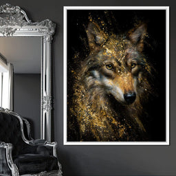 Radiant Lupine Goldburst Spirit - NicheCanvas