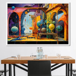 The Levitating Labyrinth - TooplesArt  - NicheCanvas