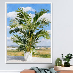 Sunlit Plant - NicheCanvas