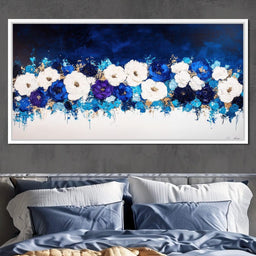 Floral Symphony Nocturnal - NicheCanvas