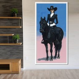 Midnight Rider Elegance - NicheCanvas