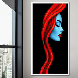 Blueblood Siren - TooplesArt - NicheCanvas