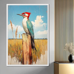 Vivid Meadow Sentinel - NicheCanvas