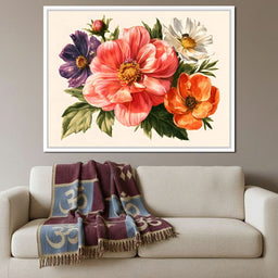 Cosmic Petals Upon A Summer Meadow - NicheCanvas
