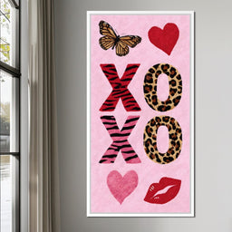 Wild Love Safari XOXO Style - NicheCanvas