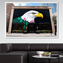 Street Art - Eagle - NicheCanvas