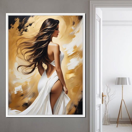 Female Portrait 202 - Johanjjf Canvas Print