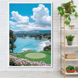 Ocean Breeze Golfing - NicheCanvas