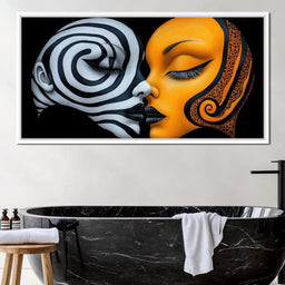 A Hypnotic Kiss - TooplesArt - NicheCanvas