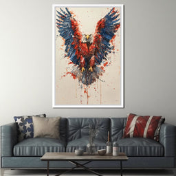Majestic Flight: The Spirit of America - NicheCanvas