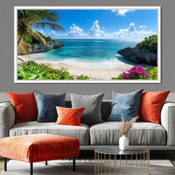 Tropical Horizon Delight - NicheCanvas