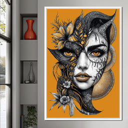 The Blooming Beast Within - TooplesArt - NicheCanvas