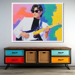 Electric Daydream Guitar Solo - NicheCanvas