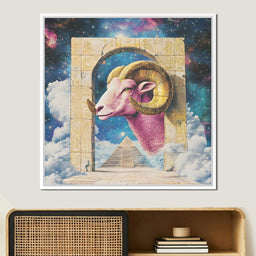 Celestial Gateway Ram - NicheCanvas