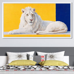 Majestic Sentinel Lion - NicheCanvas