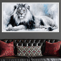 Monarch of the Frozen Plains - NicheCanvas