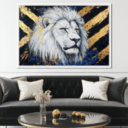 Majestic Lion Monarch Roar - Alicia Smith - NicheCanvas