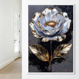 Golden Petal Radiance Symphony - NicheCanvas