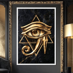 Golden Vigil of the Sacred Geometry - NicheCanvas