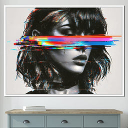 Fragmented Memory Of A Silent Tear - NicheCanvas