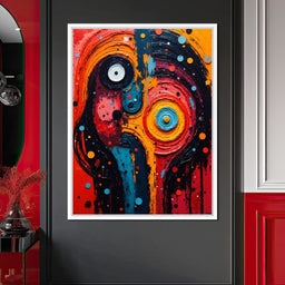 Colorful Modern Art 068 - Johanjjf - NicheCanvas