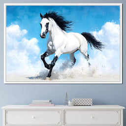 Gallop Through the Clouds - NicheCanvas