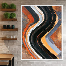 Where Liquid Stone Meets Metal - NicheCanvas
