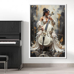 Harmony in Ivory - Johanjjf - NicheCanvas