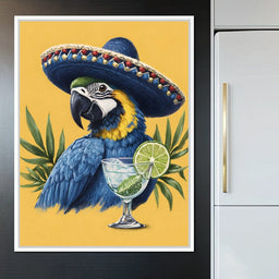 Parrot Margarita Fiesta Tropical - NicheCanvas