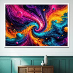 Orbiting Through Liquid Light - TooplesArt - NicheCanvas