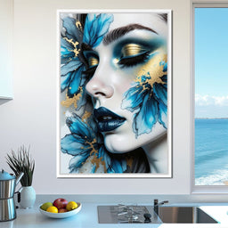 Blue Whisper - Johanjjf - NicheCanvas