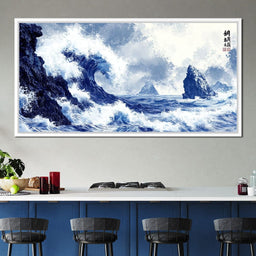 Ocean Symphony of Waves - NicheCanvas