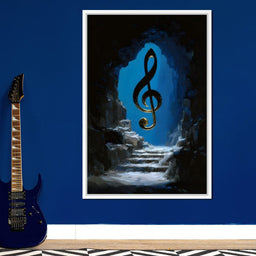 Celestial Clef Cavern Song - NicheCanvas
