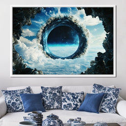 Portal to Celestial Realms - NicheCanvas