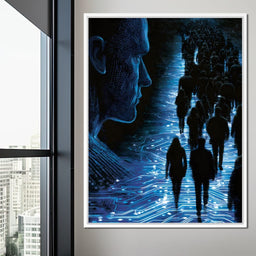 The Collective Walk of Digital Ghosts - NicheCanvas