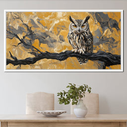 Majestic Owl Essence of Autumn - NicheCanvas