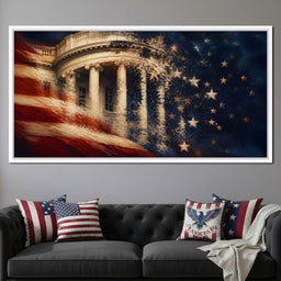 Republic Fading Into the Stars - NicheCanvas