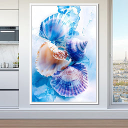 Oceanic Seashells Dreamscape - NicheCanvas