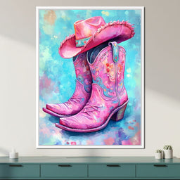 Radiant Cowgirl Boots Hat - NicheCanvas
