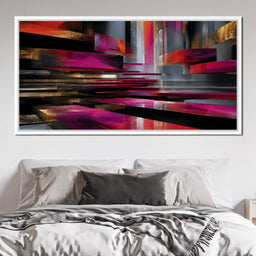 Vibrant Rhythms of Reflection - NicheCanvas