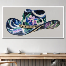 Floral Western Dreamscape - NicheCanvas