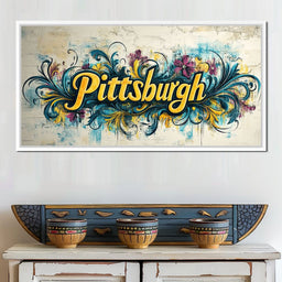 Pittsburgh Mural - NicheCanvas