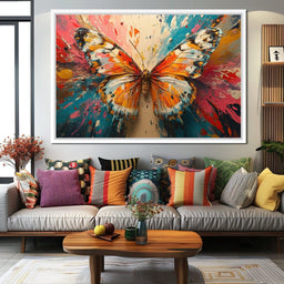 Butterfly Symphony Burst - NicheCanvas