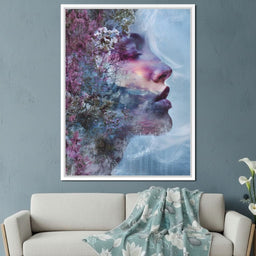 Dreamflower Portrait Awakening - NicheCanvas