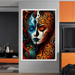Fire and Ice - TooplesArt - NicheCanvas