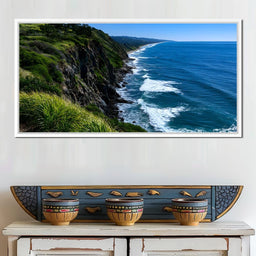 Surreal Coast Waters - NicheCanvas
