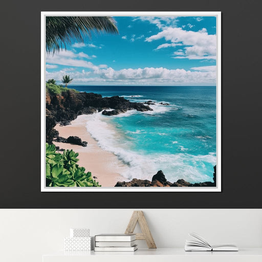 Oceanic Tranquility Haven Canvas Print