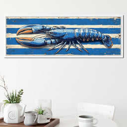 Nautical Lobster Driftwood Charm - NicheCanvas