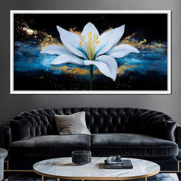 Elegance in Midnight Blooming - NicheCanvas