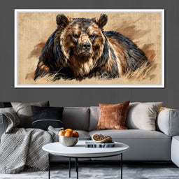 Guardian of the Wild Highlands - NicheCanvas